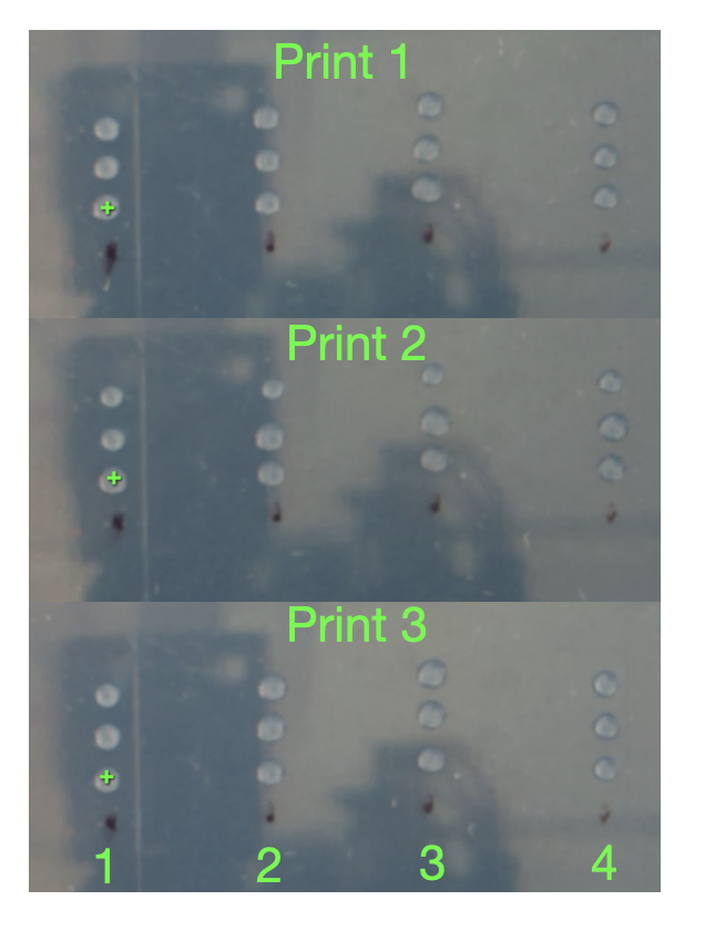 3-drop precision array